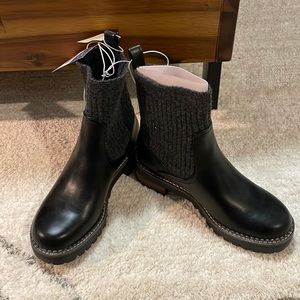 Universal Thread Memory Foam Black Booties Size 6.5